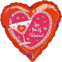 Stir me Up Valentines Cocktail balloon