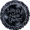 Sparkle Happy New Year Balloon in a Box Small Image