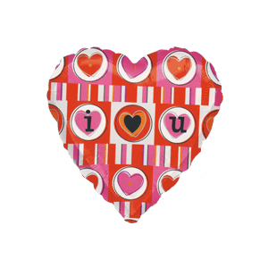 I (Heart) U Flounce Balloon in a Box