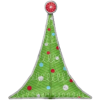 Holographic Christmas Tree  Balloon in a Box Small Image
