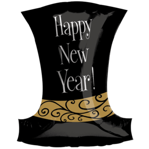 New Year Hat Balloon in a Box