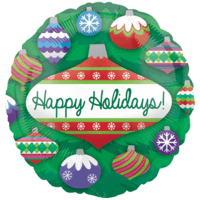 Happy Holidays balloon