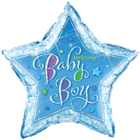 Baby Boy Star balloon
