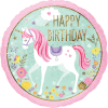 Magical Unicorn Birthday Balloon in a Box Small Image