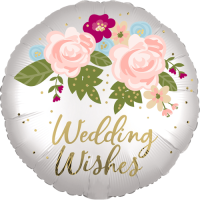 Wedding Wishes balloon