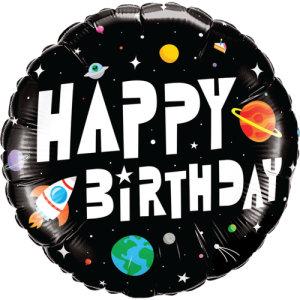 Birthday Astronaut Balloon in a Box