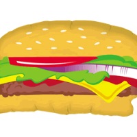 Yummy Burger! balloon