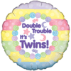 Its Twins Double Trouble Time! Balloon in a Box Small Image