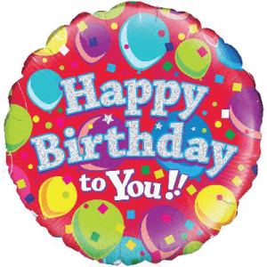 Happy Birthday To You Balloons Balloon in a Box