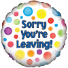 Sorry You're Leaving Spots Balloon in a Box Small Image