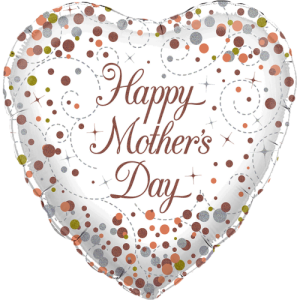 Happy Mothers Day Sparkling Fizz Balloon in a Box