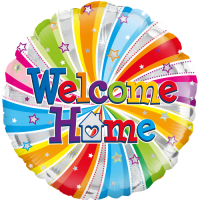 Welcome Home Swirl balloon