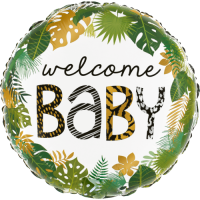 Welcome Baby Jungle  balloon
