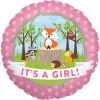 Woodland Baby Girl Balloon in a Box Small Image