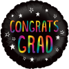 Rainbow Congrats Grad  Balloon in a Box Small Image