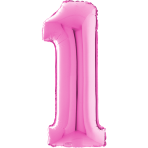 Giant Pink 1 Balloon in a Box