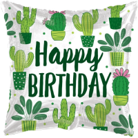 Cactus Birthday   balloon