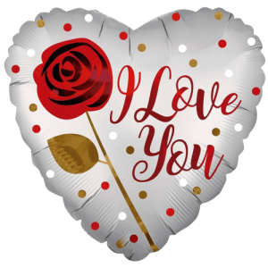 I Love You Rose Balloon in a Box