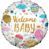 Hot Air Balloons Welcome Baby Balloon in a Box Small Image