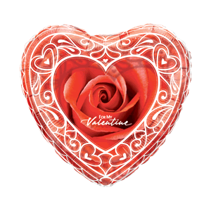 Red Rose Heart Balloon in a Box