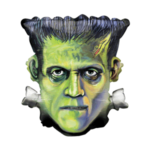 Frankenstein Head Balloon in a Box