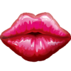 30" Pucker Up Lips Balloon in a Box Small Image