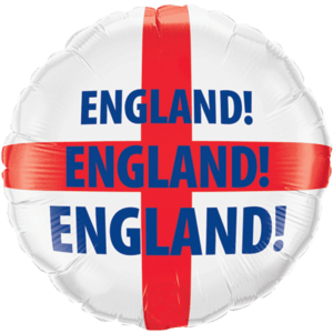 England Flag Balloon in a Box