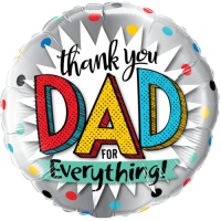 Thank You Dad For Everything! balloon