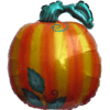 Shiny Pumpkin Balloon in a Box Small Image