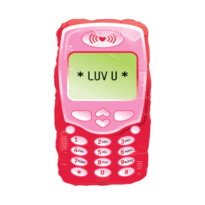 Love Phone Balloon in a Box